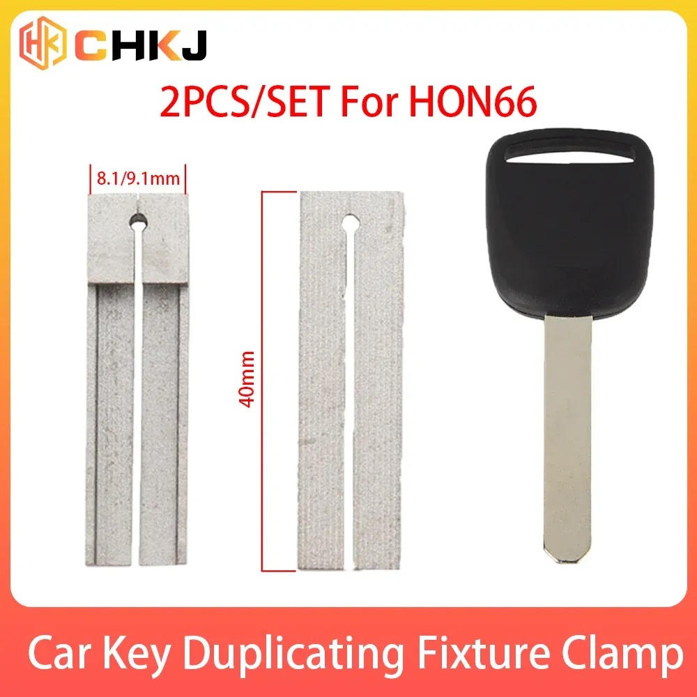 Chkj 2 pcs / lot hon66 pour les touches de voiture Honda Clés de la pince de frais