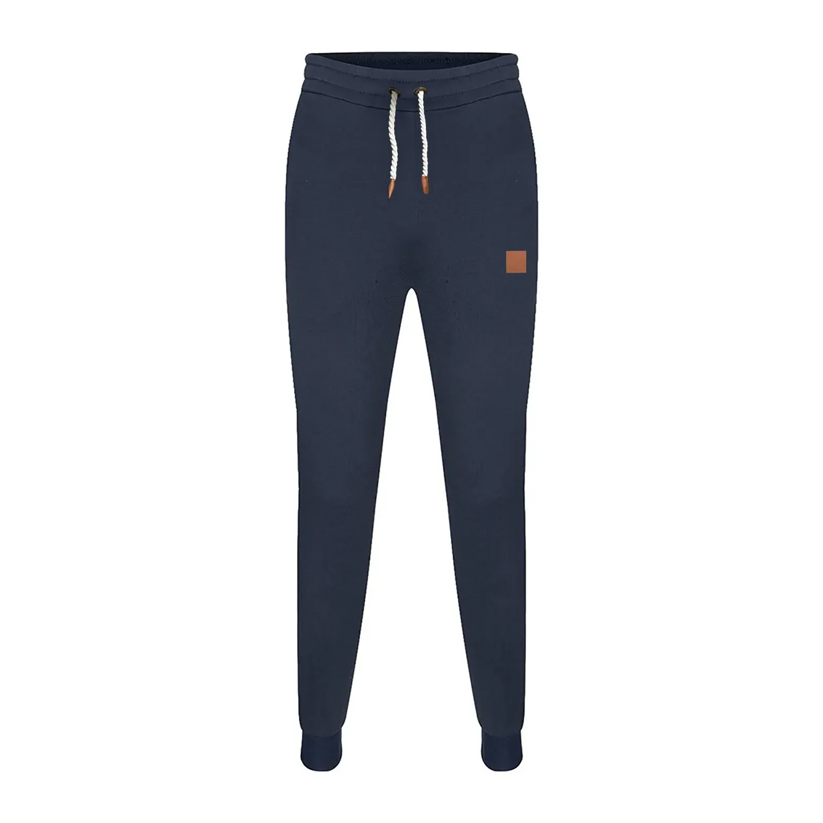 Pantalones de primavera para hombres pantalones de vellón atlético casual pantalones de trote de jogging macho