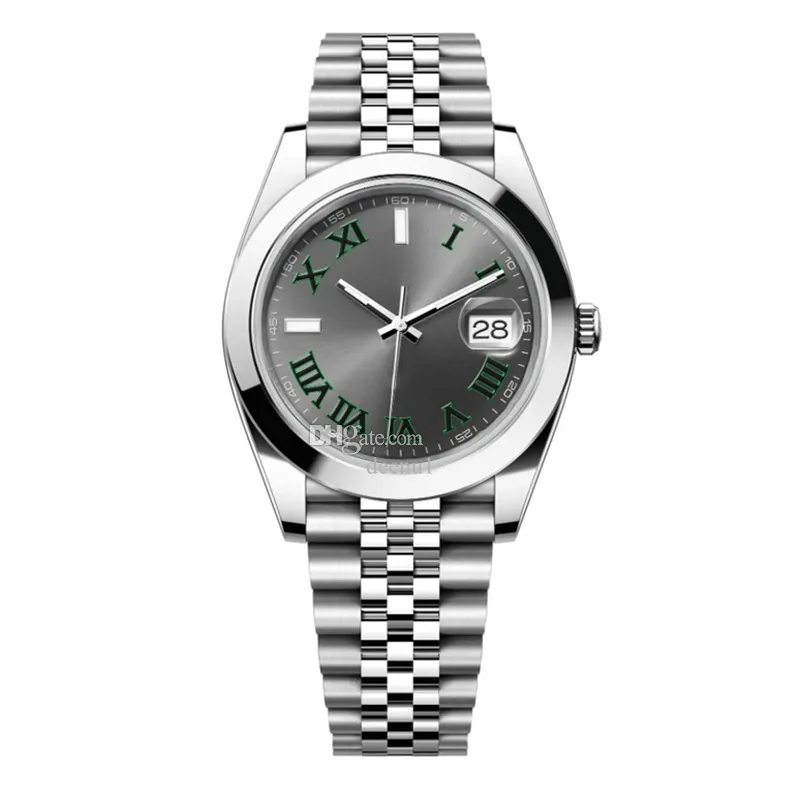 Relógio de movimento mecânico masculino automático de luxo de 36/41 mm, todos os relógios femininos marrom -a -d'água luminosos de aço inoxidável.