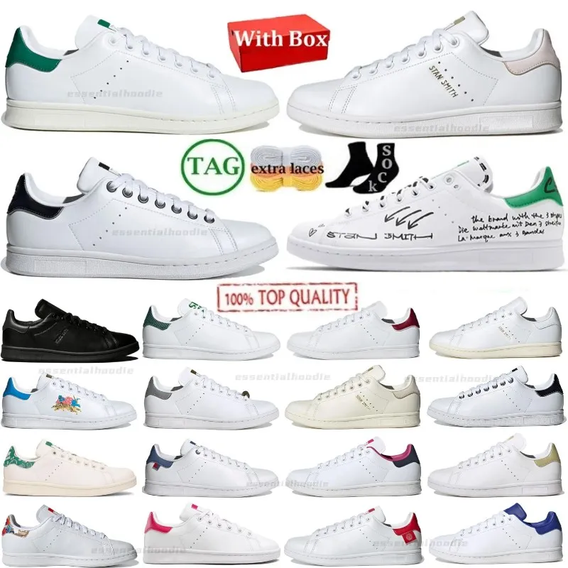 Stan Smith Homer Simpson White Green Sharpie Pack Graffiti White Primegreen Triple Black Men Women Casual Shoes