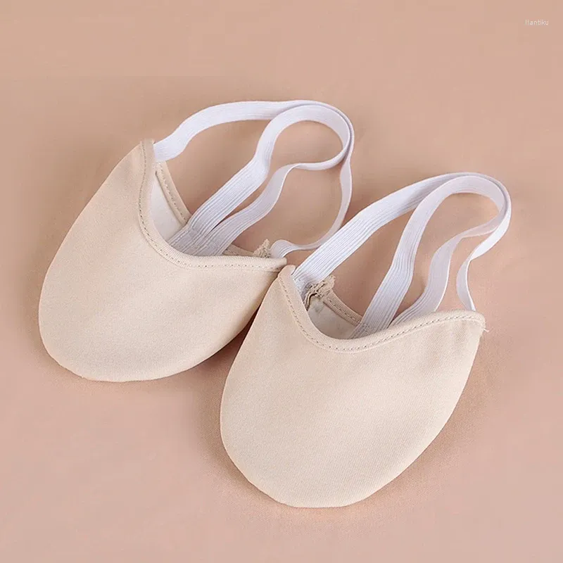 Dance Shoes Half Length Child Adult Dancing Pads Insoles Rhythmic Gymnastics Equipment Soft Breathable Socks Knitted Sole Art Gym Sock