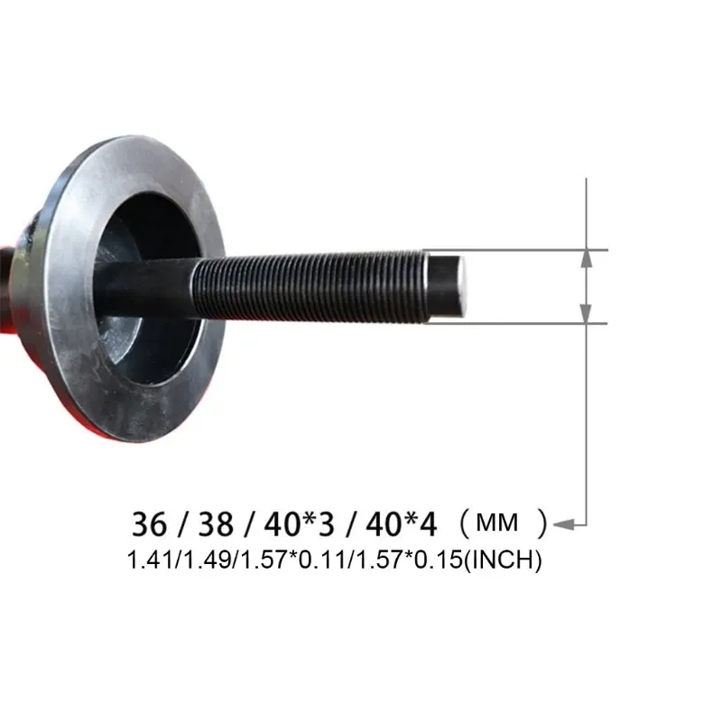 36 mm, 38 mm, 40 mmx3 /40 mmx4 Universele wielband Snel ontgrendeling Wing Noot Car Tyre Balancing Machine onderdelen Drop verzending