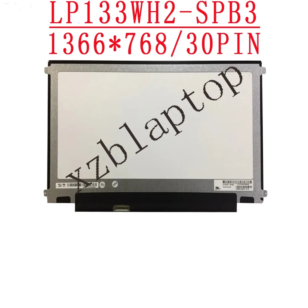 Ekran 13.3 LCD Laptop HD 1366X768 GLALE 30PIN LP133WH2SPB3 FIT LP133WH2TLM2 LP133WH2SPA1 LP133WH2TLA4 LP133WH2SPB2