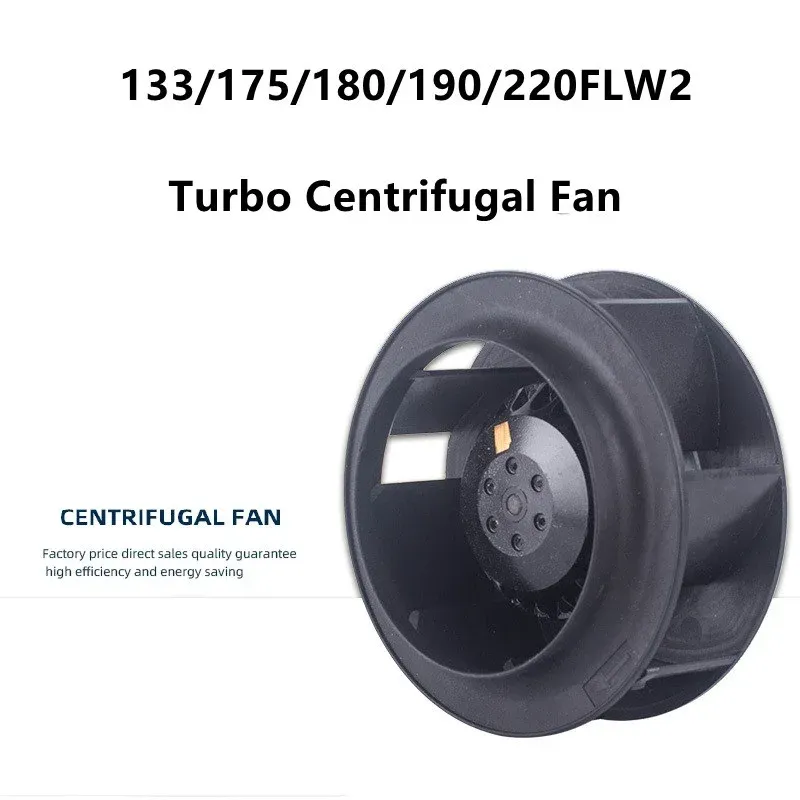 220V Turbo Centrifugal Fan133/175/180/190/220 FLW2 Industrial Pipeline Grade Fanブロワーサイレント