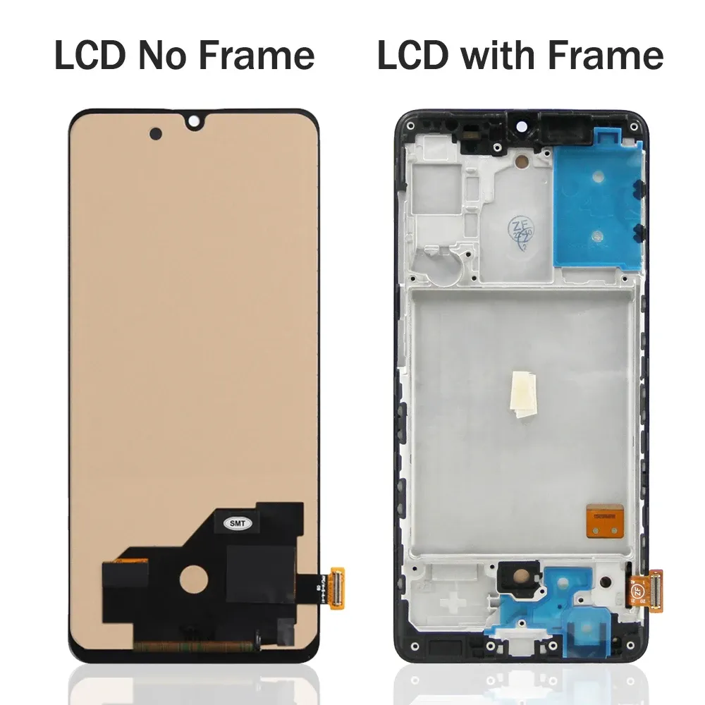 Zastąpienie ekranu TFT A415, dla Samsung Galaxy A41 A415 A415F LCD Digitizer wyświetlacza Digitizer z wymianą ramki