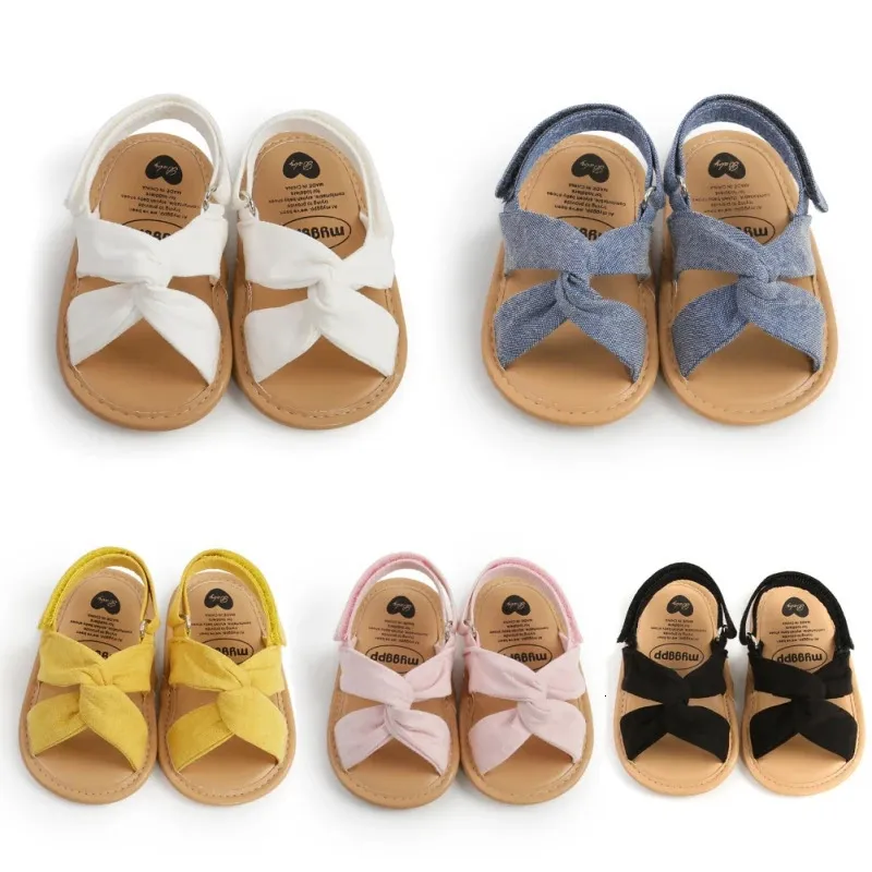 1pair Summer Kids Baby Girls Fashion Sandales non glisso