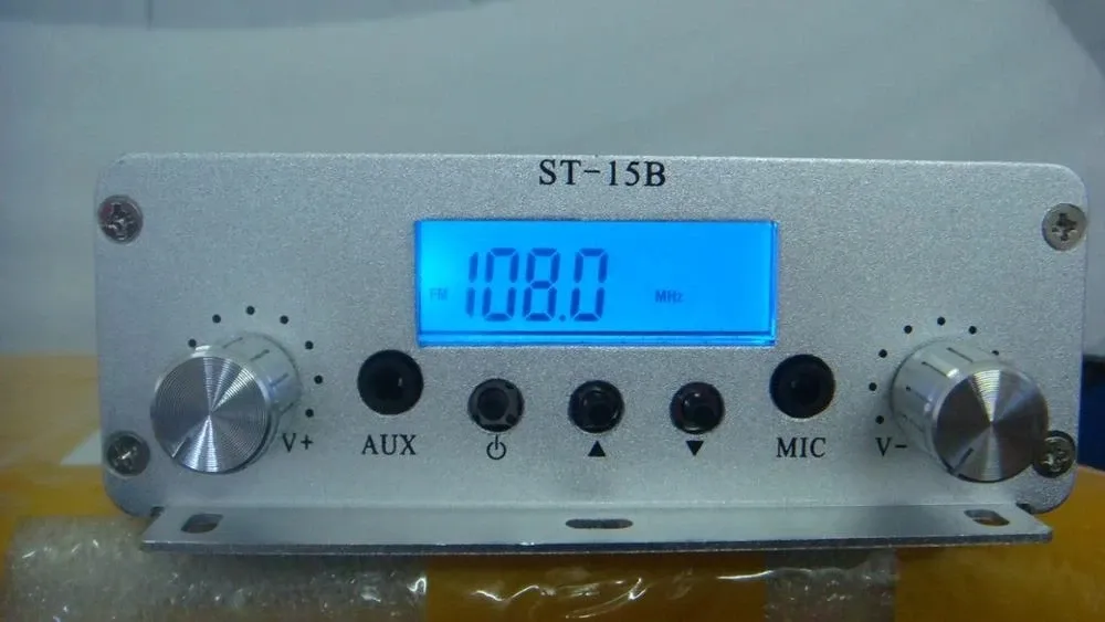 Radio BroadcastTransmitter FMradio ST15BステレオPLL 15W 87MHz108MHz