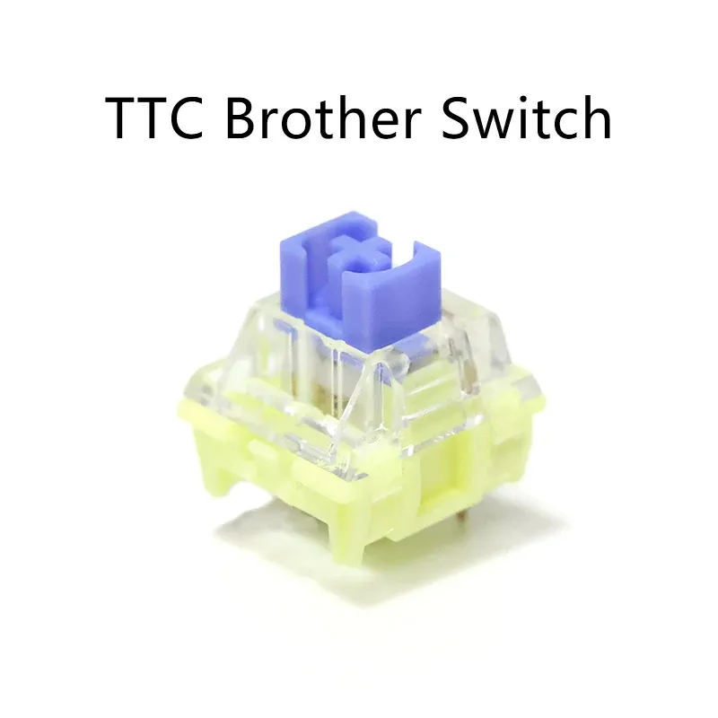 Keyboards Chosfox TTC Brother Switch pour le jeu mécanique de jeu Interrupteur de clavier 3pin cliquetis MX Switch