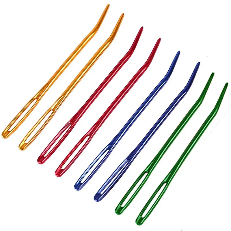 Yarn Set For Knitting Crochet Weaving And Sewing Large Eye Curve Blunt Needle With Bent Tip Needles 7 Cut Flannel Ideal For Tapestry Needling Sewering DIY Projects From Homepro1 3.03 DHgate.Com