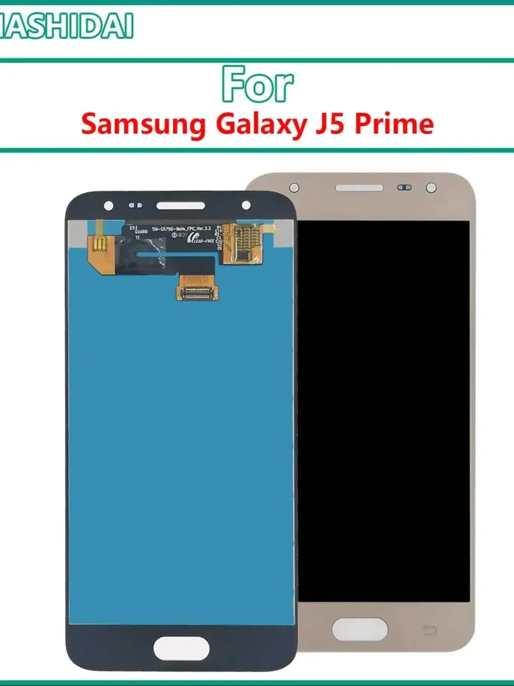 Affichage LCD Super AMOLED pour Samsung Galaxy J5 Prime G570 G570F Tested Working Topp Screen Digitizer Assembly