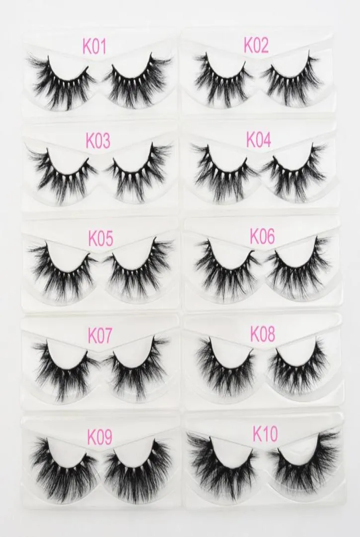 Mink Wimpern Fuluffy Cruety 100 3d Nerz Wimpern 3d Eeylash Anbieter K -Serie Mink Lash8792496