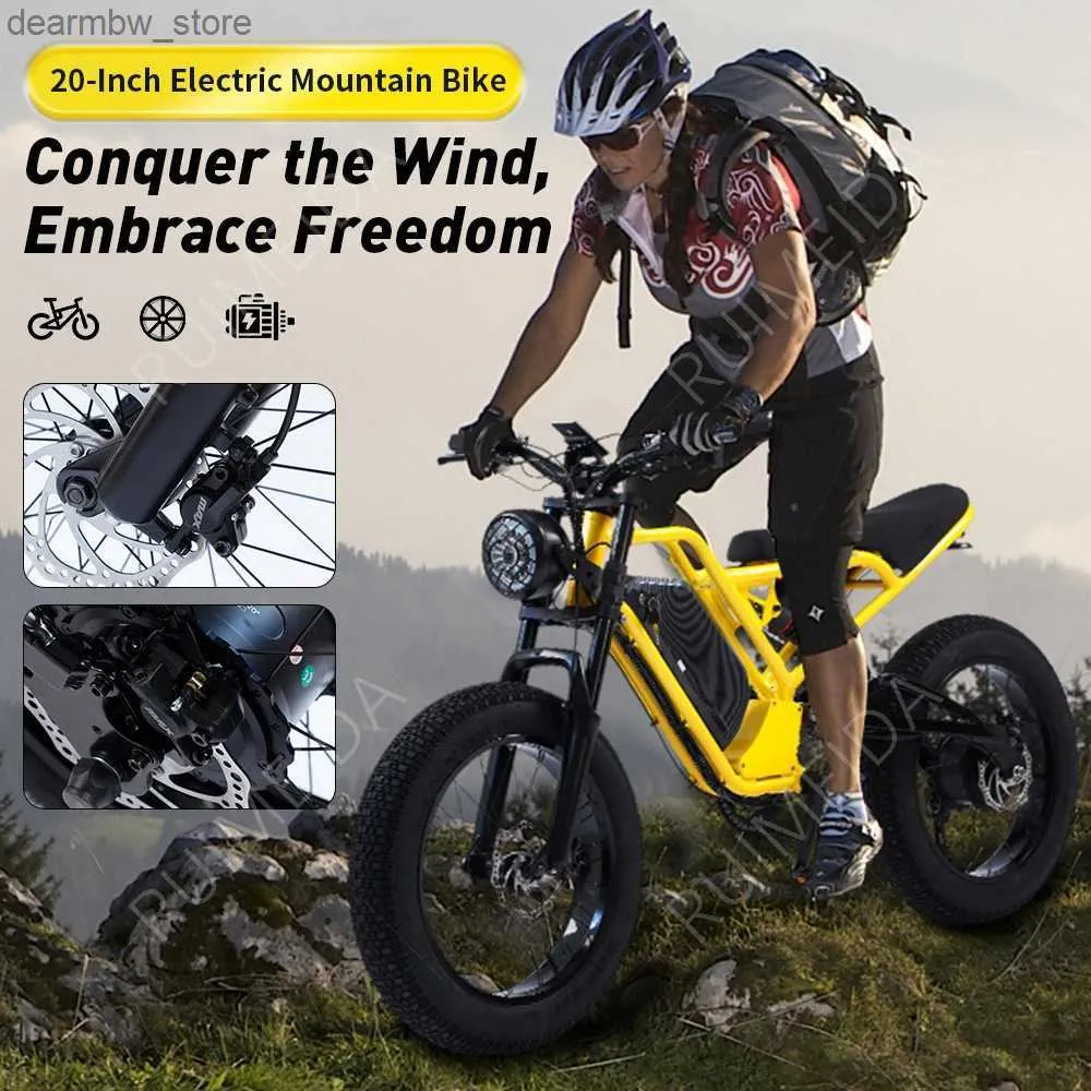 Bikes Akez Aluminium Ebike Hydraulikbremse Ectric Bicyc Retro Motorrad High Ectric Motorcycle L48