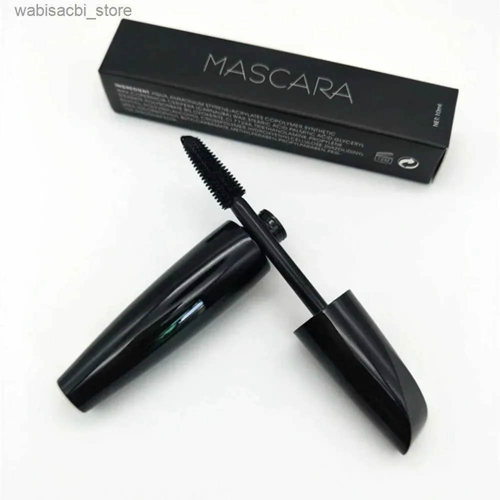 Mascara 10 ml label privé Mascara en vrac personnalisé tube de couleur noire non boudge épais bouclé imperméable allongé rapide à séchage maquillage pour les yeux L49