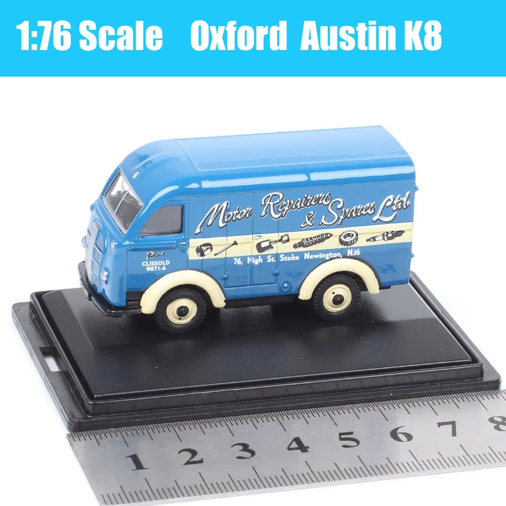 1/76 Scale Diecast Austin K8 Van Model Toy, Blue Souvenir