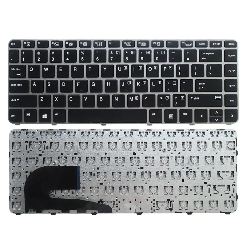 Teclados Novo teclado de retroilumação nos EUA para HP Elitebook 840 G3 745 G3 745 G4 840 G4 848 G3 836308001 821177001 NSKCY2BV English