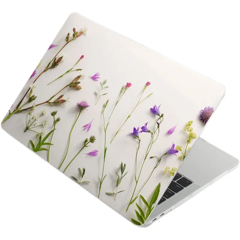 ケースPlant Flowers Pro 14インチ2023 M2 MacBook Air 13 M1 2020 A2337ラップトップ13.6 A2681 Matte Shell Pro 13 A2338 Funda 2021