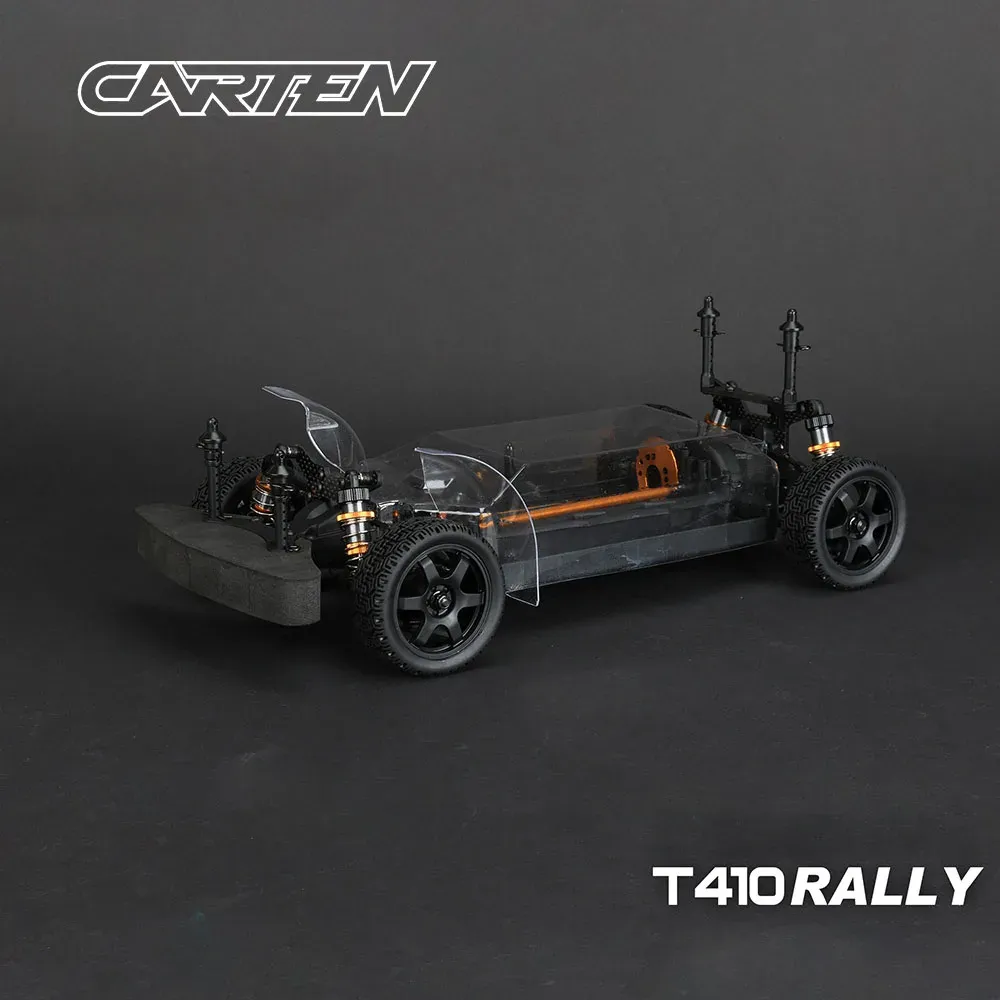 CARTEN NHA105 T410 RALLY 4WD KIT Empty Frame 1/10 RC Electric Remote Control Model Car Rally Racing Adult Children's Toys