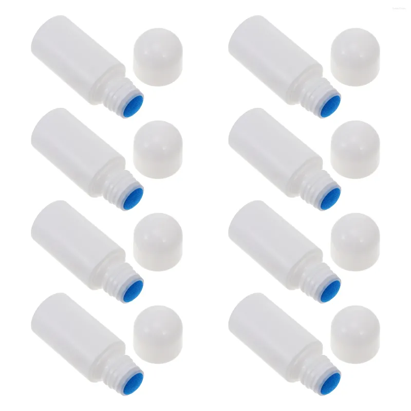 Bouteilles de rangement 8 pcs bouteille de liniment éponge petit maquillage contenants de voyage sous-emballage liquide polyvalent