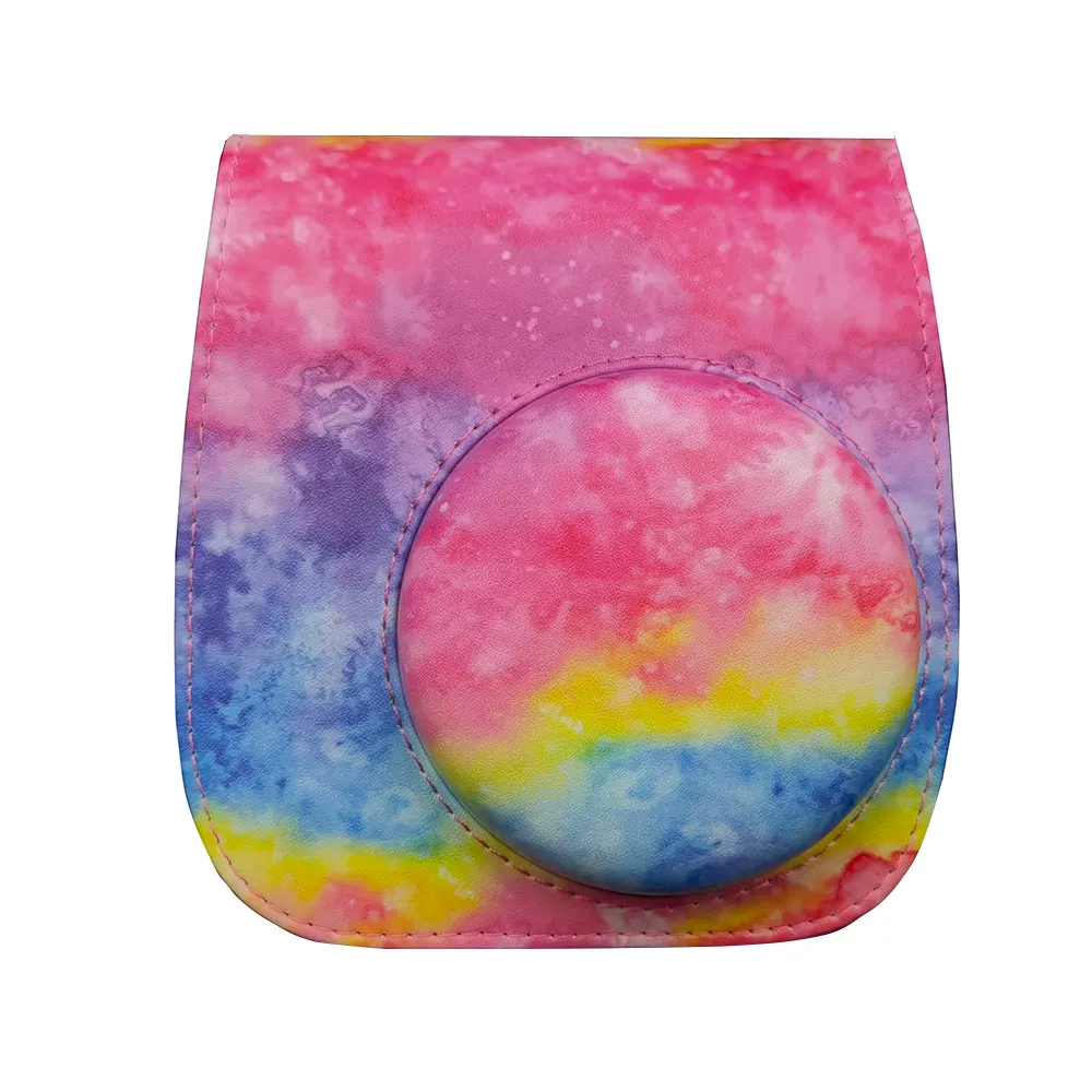 小物 FUJI Instax Mini Camera Bag Leather Fuji - Colorful Forest