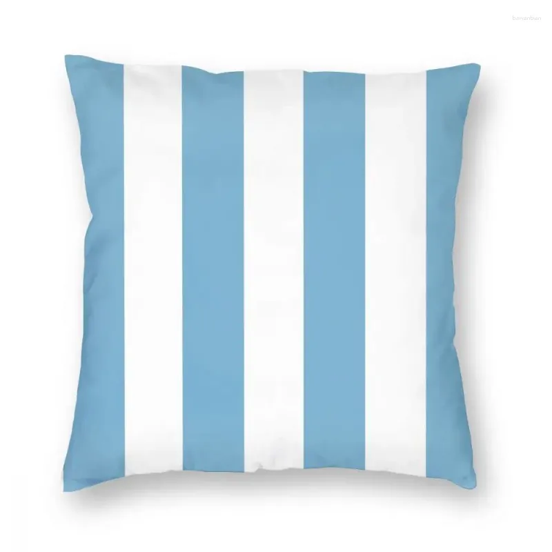 Oreiller argentine motif carré case jet de drapeau argentin.