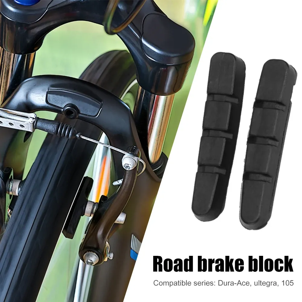 2/4PCS Road Bike Brake Pads Rubber Sheet V Remblok voor Dura Ace Ultegra 105 Bicycle -onderdelen Specificatie