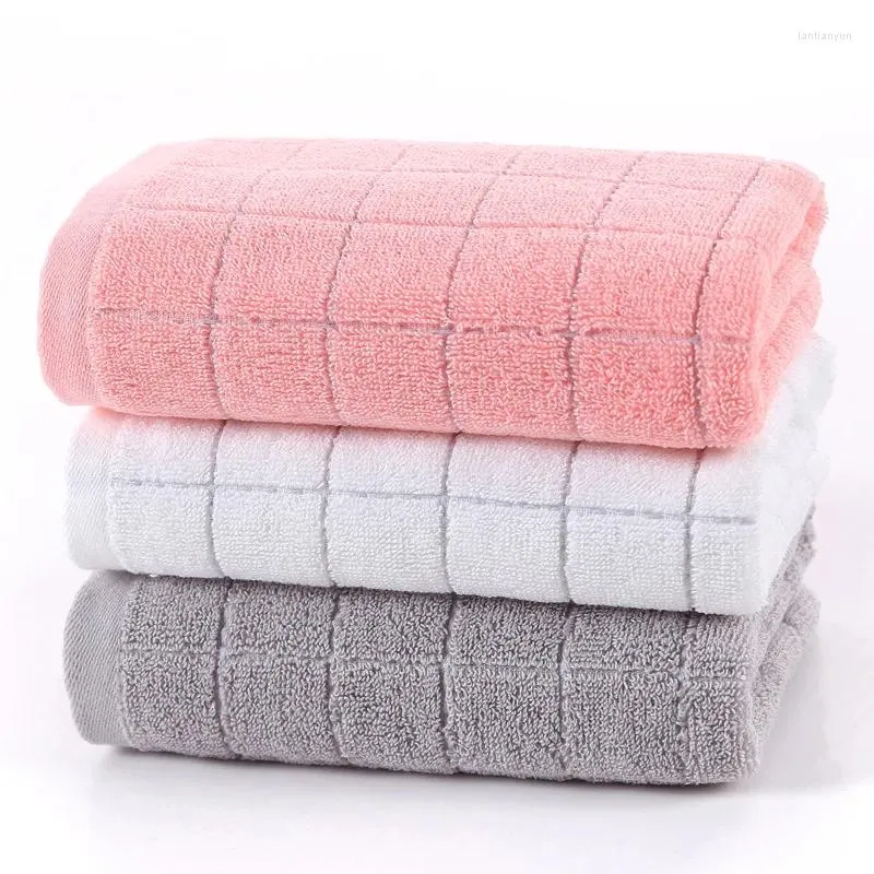 Serviette 3 / 6pcs Set Prime Super Soft Mand Towels pour salle de bain peigné Face Coton Absorbant
