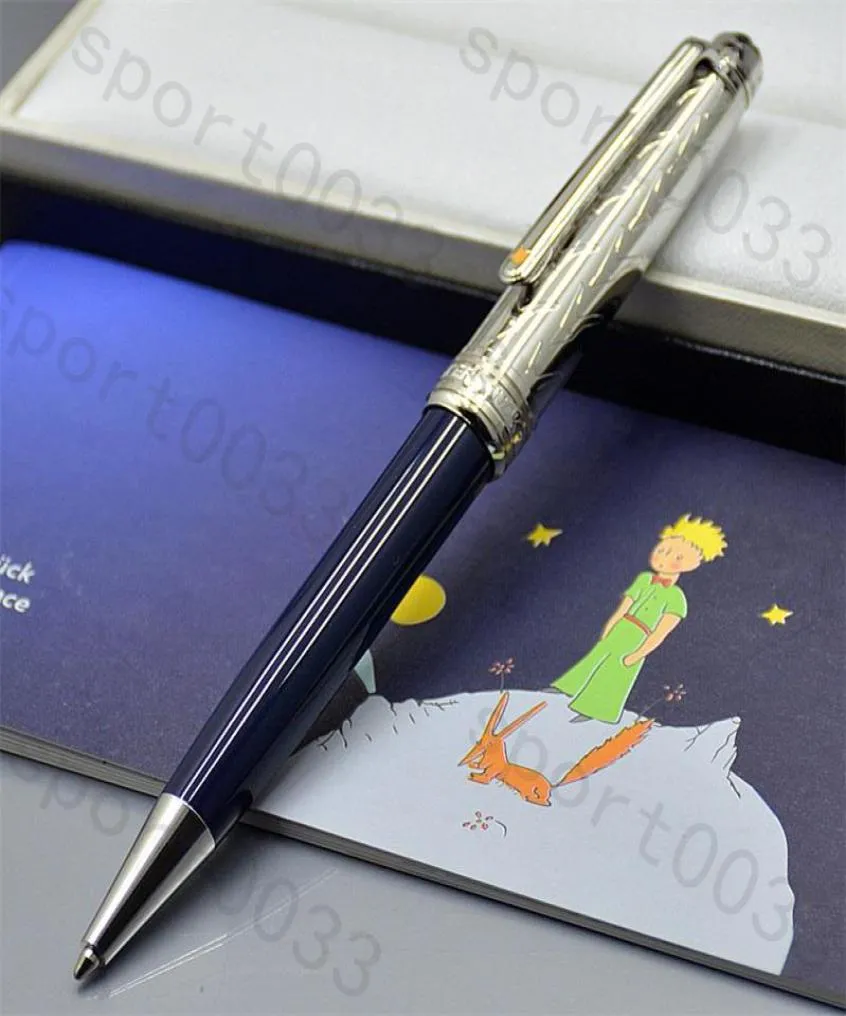 MB stylo luxe mignon petit prince rouleau balle de papinerie de la papeterie de bureau de bureau de bureau écriture fluidité des stylos à encre de recharge avec seri3307726