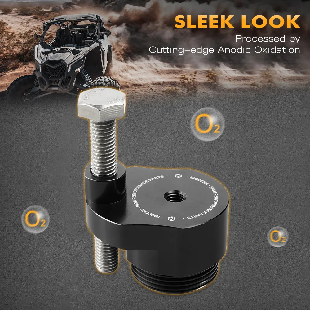 2PCS UTV Drive Belt Mount Fit 1.5"-2" Roll Bar