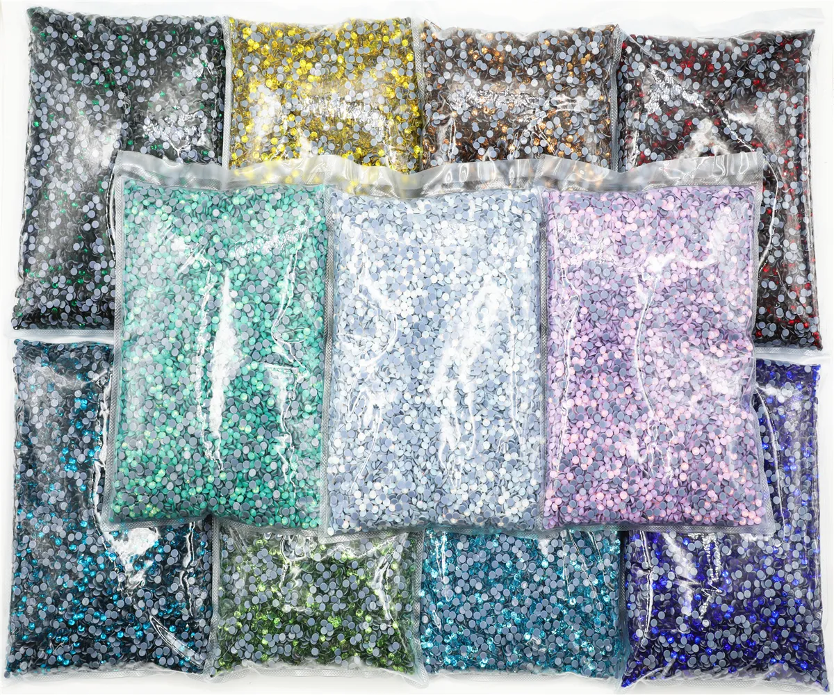 Hotfix DMC Rhinestones - Choose Your Color & Size: SS6, SS8, SS10, SS16, SS20, SS30