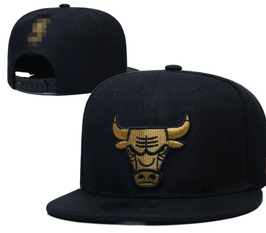 Basket American Basketball "Bulls" Hats Snapback 32 squadre Designer di lusso Finals Champions Locker Room Casquette Sports Cappello Spet Snap Back Cap A24