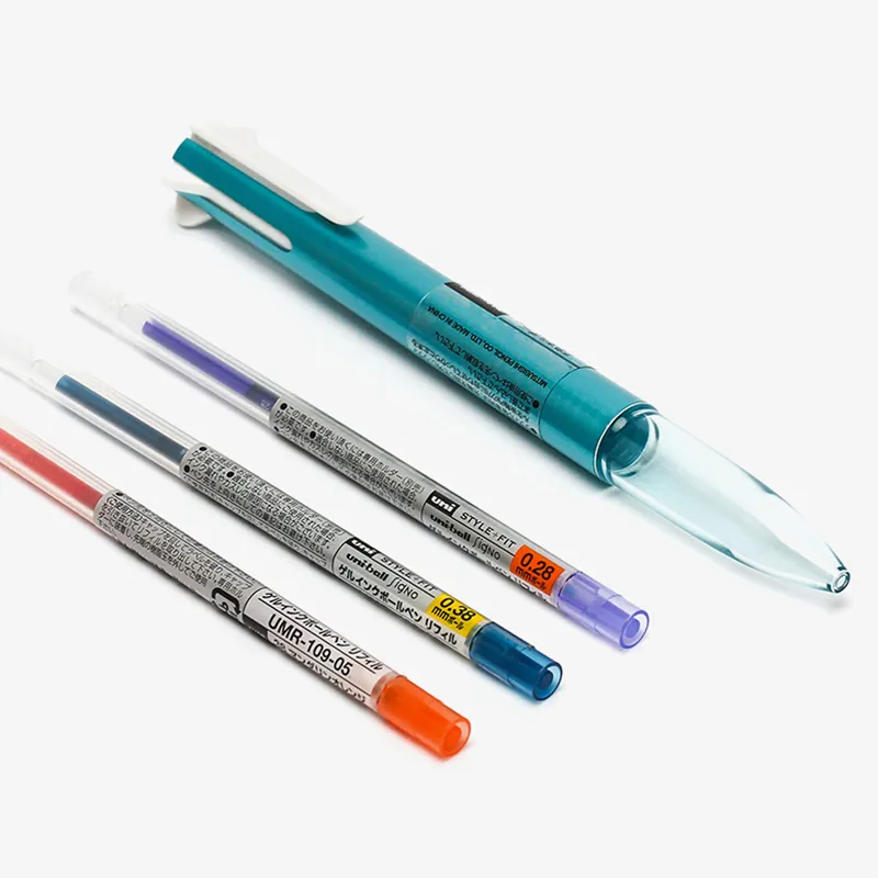 8 PCS UNI COLOR ELCILL UMR-109-28/38/05 PEN PEN PEN STYLL STYLL STYLL