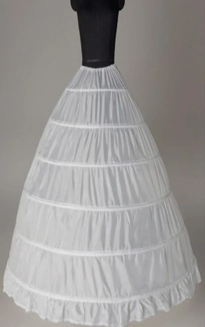 6 Hoops Petticoat for Ball Dont Dresses Dresses Nongrofed Fosse Crinoline Puffy Dress Bridal Underskirt AL21622405146