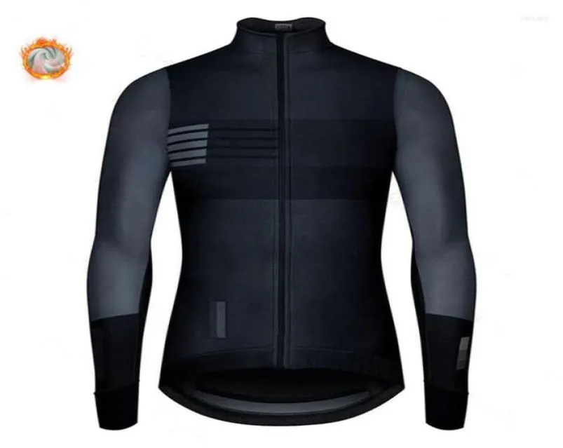 Racing Jackets 2022 Spanje Winter Thermal Fleece Jacket Cycling Jersey Lange Mouw Ropa Ciclismo Hombre Bicycle Fiets Kleding 8950559