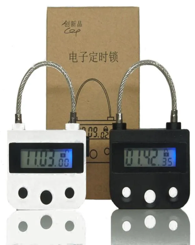 Cyfrowy przełącznik timera, ładowanie czasowe USB blokada przełącznika czasowego dla akcesoriów BDSM, zabawki dla dorosłych dla pary C181127014532227
