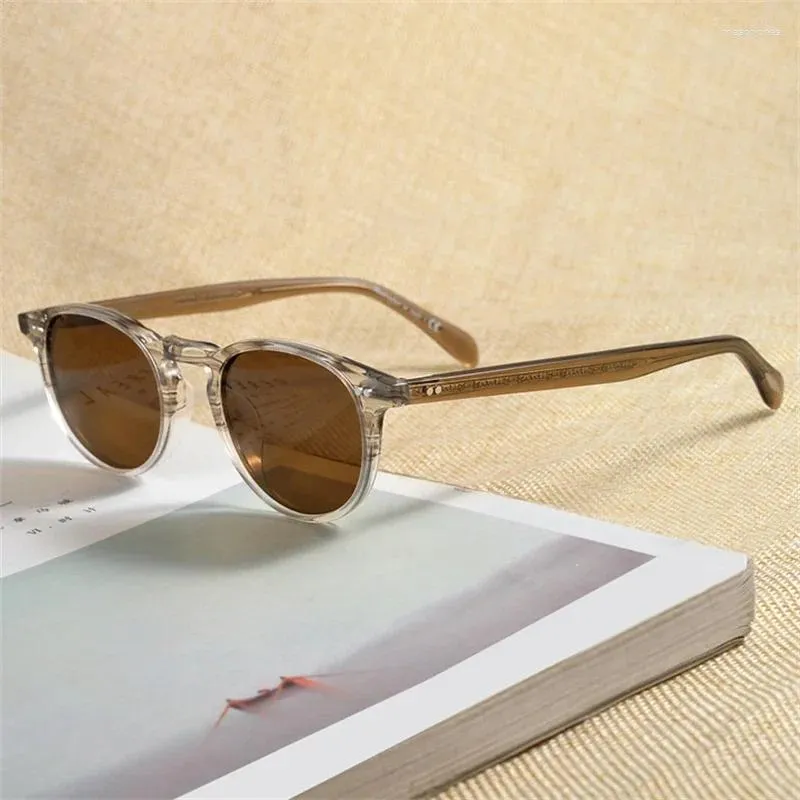 Sunglasses Luxury Designer Riley R Riley-R Women Polarized Sun Glasses For OV5004 Shades Female Eyewear