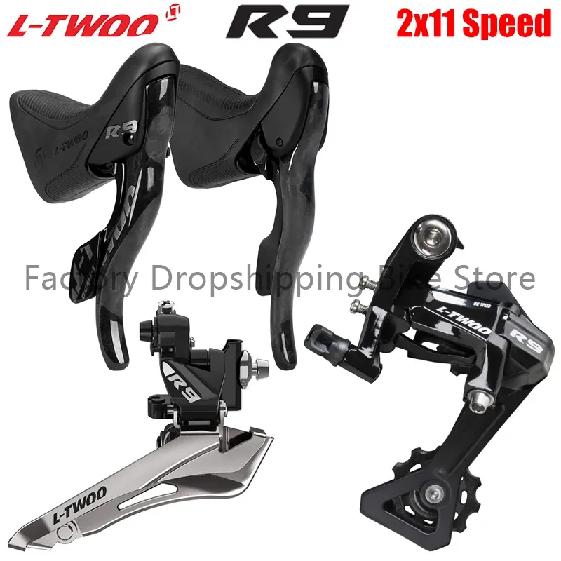 Ltwoo R9 2x11 Speed 22S Road Groupset Shifter Hendel + Achterderailleurs + voorste derailleurs 11V Bicycle Kits voor 5800 R7000