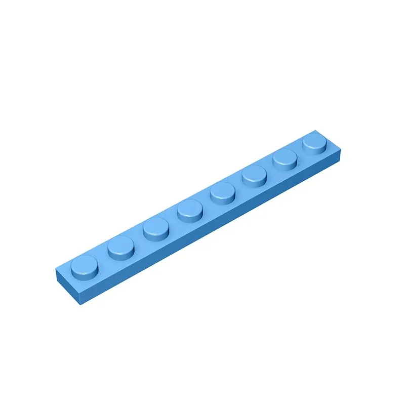 Gobricks GDS-506 Plaat 1 x 8 compatibel met 3460 stukjes kinderdiy Building Build Builderdeeltjes Plaat DIY