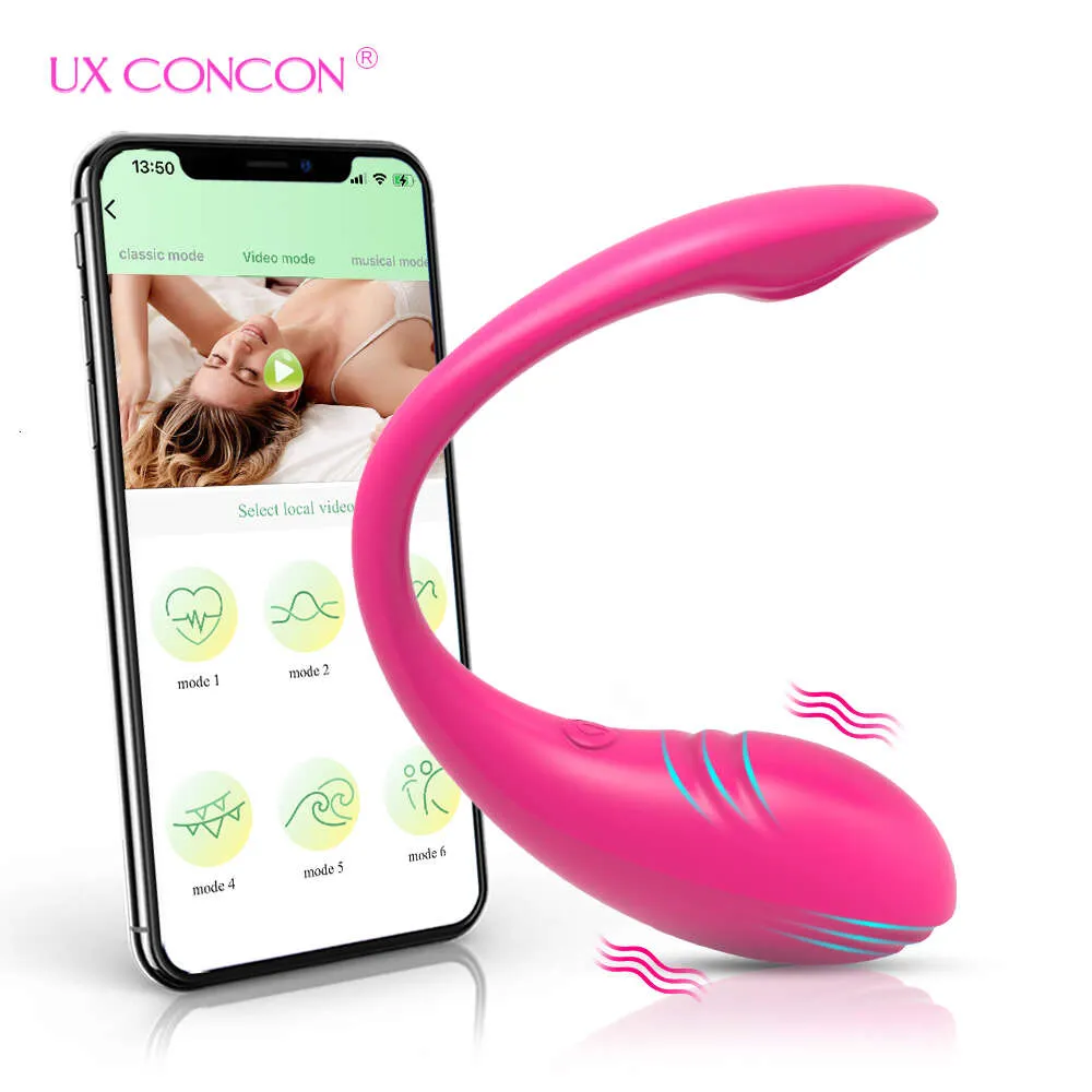 Bluetooths Dildo Vibratior Egg for Women Female Bezprzewodowe aplikacja zdalne zużycie wibrujące majtki jajka zabawka dla dorosłych sklep