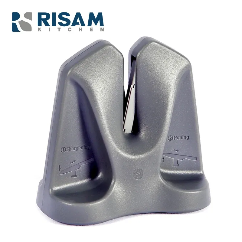 Risamsha Kitchen Knife Sharpener Elastic Priticاح طاحونة كربيد سكين شحذ المهنية شحذ الحجر RM011