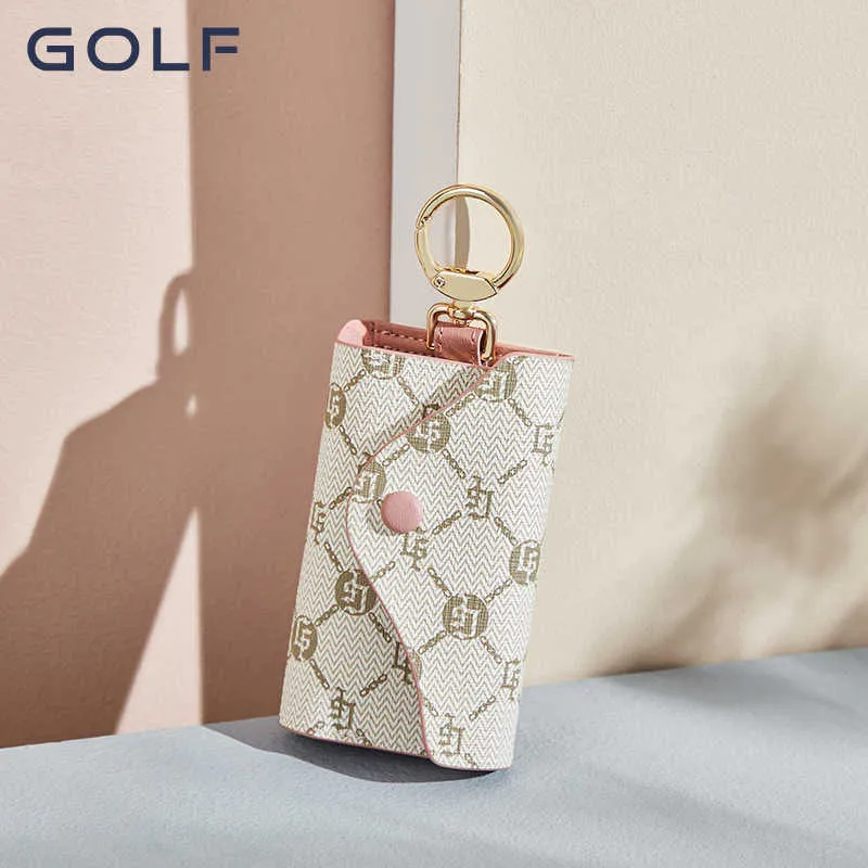 GOLF Key Bag Womens Multi functional Key Bag Fashion Printed Small Mini Keychain Large Capacity Key Bag