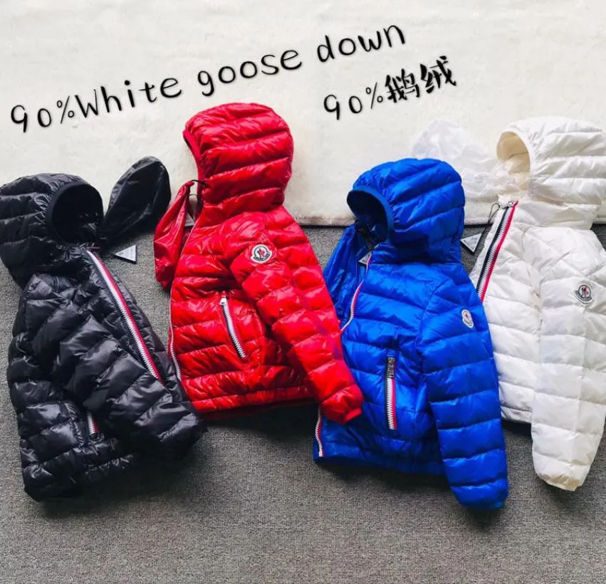 Легкая куртка для мальчиков девочки белый гусь в теплом маленьком среднем крупном детей 039 с ног на осень и зима1855436