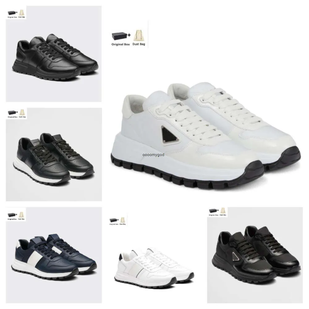 Moda Erkek Ayakkabı Tasarımı Prax 01 Spor ayakkabıları yeniden nynylon fırçalanmış deri naylon örgü markası erkek kaykay yürüyüş koşucusu açık spor ayakkabı eu38-46