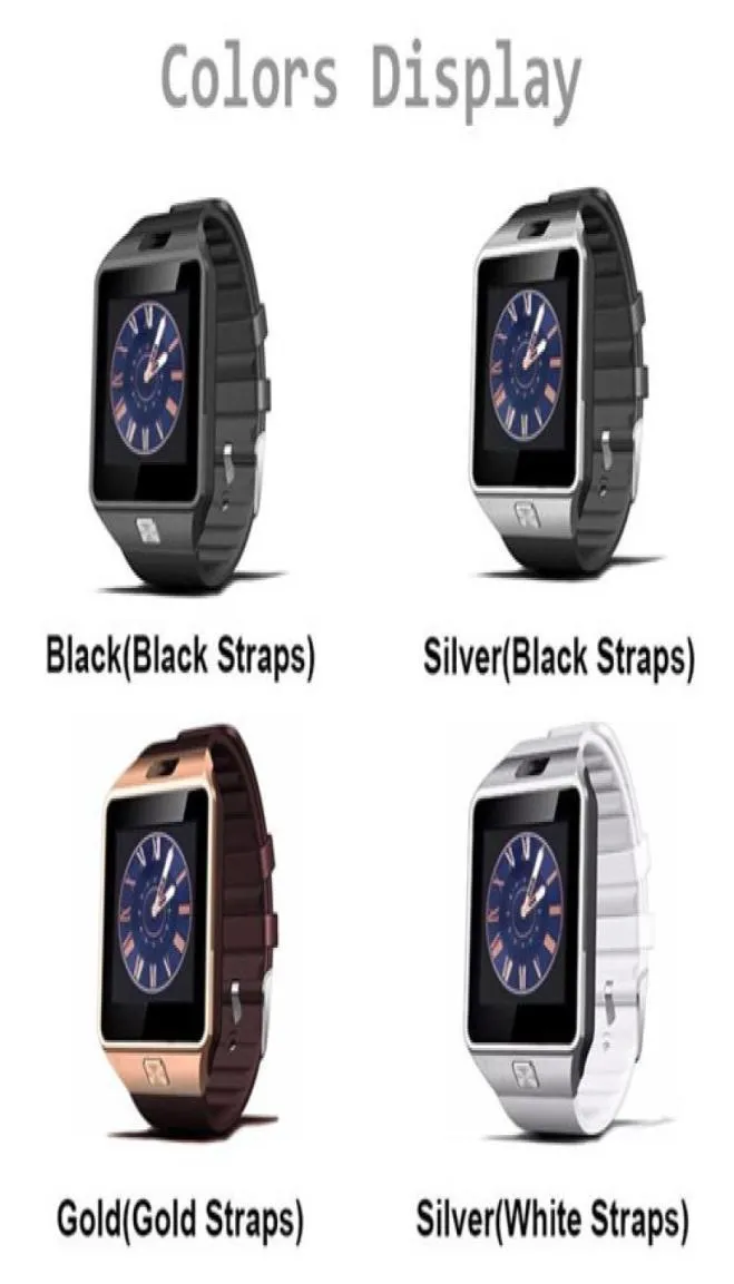 Original DZ09 Smart watch Bluetooth Wearable Devices Sports Smart Bracelet Support Phone Call With SIM TF Slot Wristwatch For iPho5867153