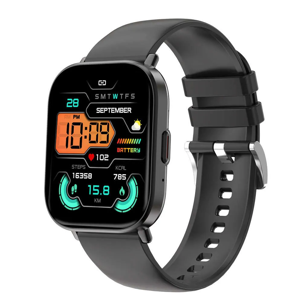 NOUVEAU G127 Smartwatch Bluetooth appelez la pression cardiaque Pression du sang Oxygène Sleep Music Control Message Rappel