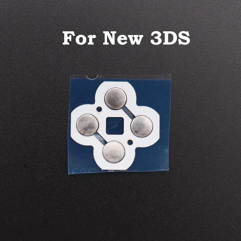 스위치 컨트롤러 DPAD 용 Xbox One의 경우 D 패드 메탈 돔 스냅 PCB 보드 버튼 3DS XL LL /New 3DS XL 용 전도성 필름