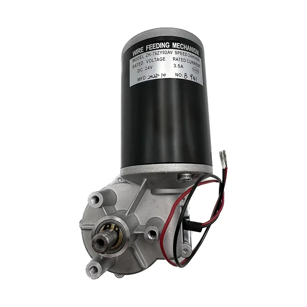 DC24/42V Wire Feeder Motor Assembly for 76ZY02AV MIG MAG Welding