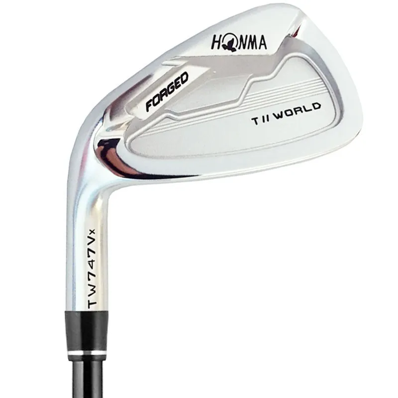 Nowe lewe kluby golfowe Honma TW747VX Zestaw żelaza z stalowym/grafitowym wałkiem S/R (4-11) 8 szt.