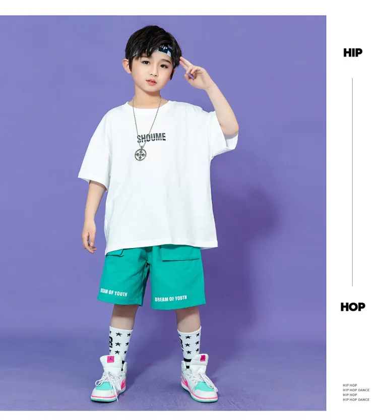 Summer shorts for baseball for Boys - Short Sleeve Top and