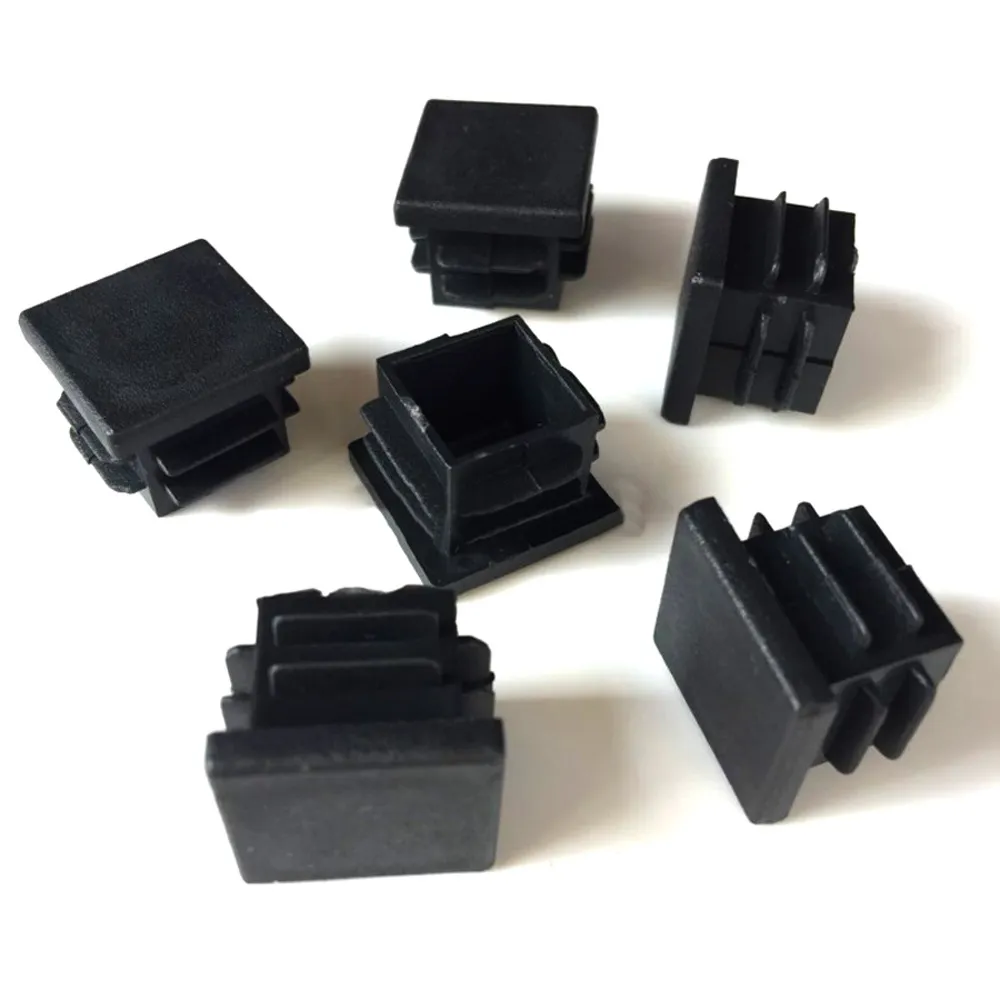 thumbnail image 2 of Rectangular Plastic End Caps / Tube Bungs – Ribbed Blanking Plugs (Metric Sizes) 2 of 4