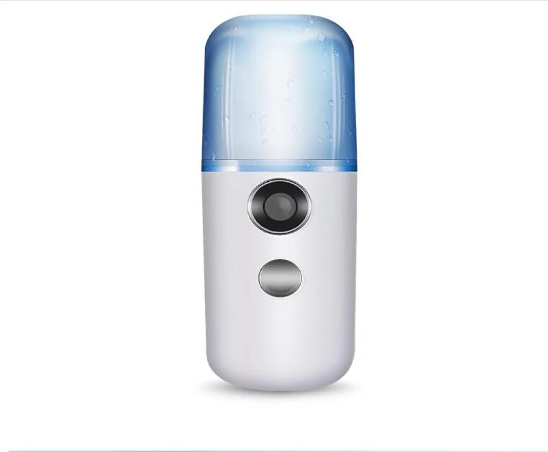 Mini Face Prayer Nano Mister Sker Electric Facial ترطيب البشرة المحمولة مرطب USB أداة للعناية بالبشرة القابلة لإعادة الشحن 4835659